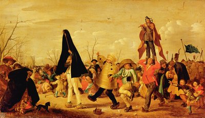 El carnaval de Adriaen Pietersz van de Venne